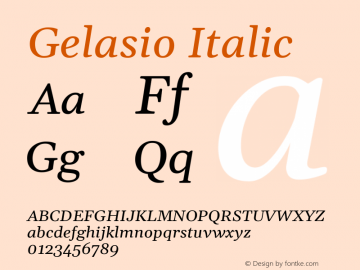 Gelasio Italic Version 1.007; ttfautohint (v1.8.4.7-5d5b)图片样张