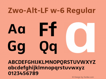 Zwo-Alt-LF w-6 Regular 4.313图片样张