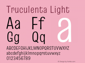 Truculenta Light Version 1.002图片样张