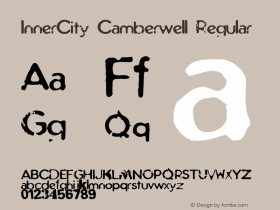 InnerCity Camberwell Regular 001.000图片样张