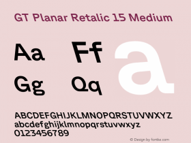 GT Planar Retalic 15 Medium Version 2.001;FEAKit 1.0图片样张