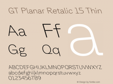 GT Planar Retalic 15 Thin Version 2.001;FEAKit 1.0图片样张