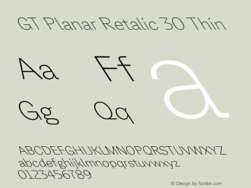 GT Planar Retalic 30 Thin Version 2.001;FEAKit 1.0图片样张
