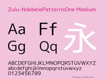 KacstTitle Medium 图片样张
