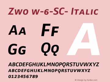 Zwo w-6-SC- Italic 4.313图片样张