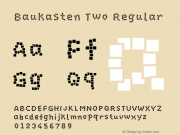 Baukasten Two Regular 001.000 Font Sample