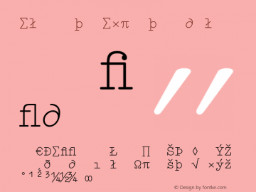 Elementa Expert Regular 001.000 Font Sample