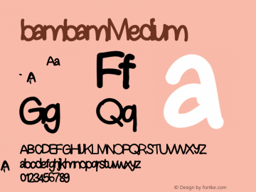 bambam Version 001.000图片样张