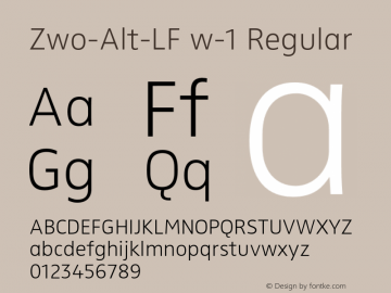 Zwo-Alt-LF w-1 Regular 4.313图片样张
