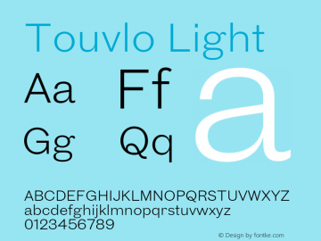 Touvlo Light Version 1.00图片样张