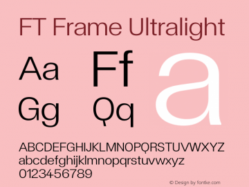 FT Frame Ultralight Version 1.000;FEAKit 1.0图片样张