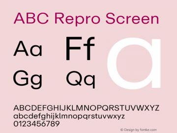 ABC Repro Screen Version 1.000图片样张