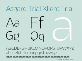 Asgard Trial Xlight Trial Version 2.003图片样张