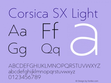 CorsicaSX-Light 1.000图片样张