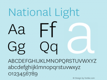 National Light Version 2.001图片样张