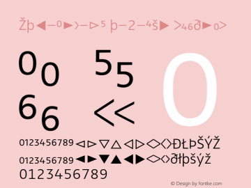 Zwo-Alt-LF w-2-Exp Regular 4.313 Font Sample