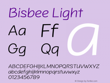 Bisbee Light Version 1.000图片样张