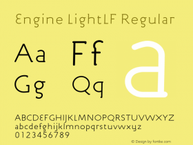 Engine LightLF Regular 001.000图片样张