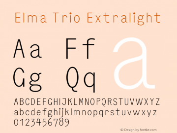 Elma Trio Extralight Version 1.000图片样张