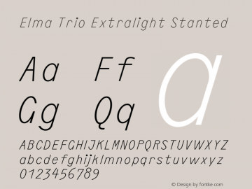 Elma Trio Extralight Stanted Version 1.000图片样张