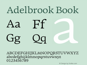 Adelbrook Book Version 1.000图片样张