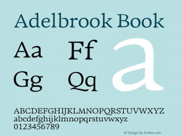 Adelbrook Book Version 1.000图片样张