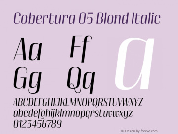 Cobertura 05 Blond Italic Version 4.001图片样张