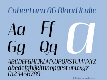 Cobertura 06 Blond Italic Version 4.001图片样张