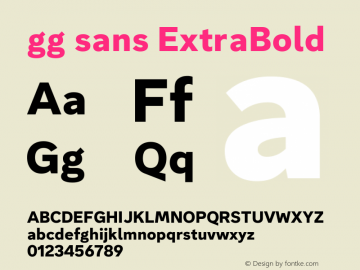 gg sans ExtraBold Version 1.002; ttfautohint (v1.8.4)图片样张