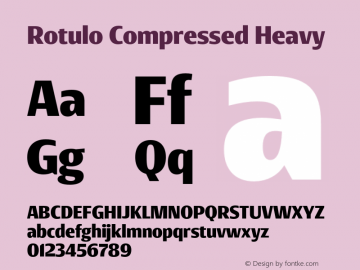 Rotulo-CompressedHeavy Version 1.000;Glyphs 3.1.1 (3141)图片样张