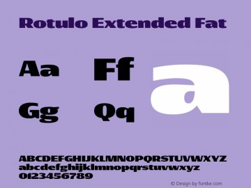 Rotulo-ExtendedFat Version 1.000;Glyphs 3.1.1 (3141)图片样张