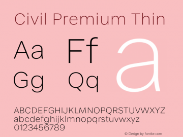 Civil Premium Thin Version 1.000;FEAKit 1.0图片样张