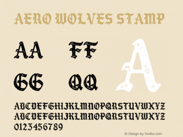 AeroWolves-Stamp Version 1.000图片样张