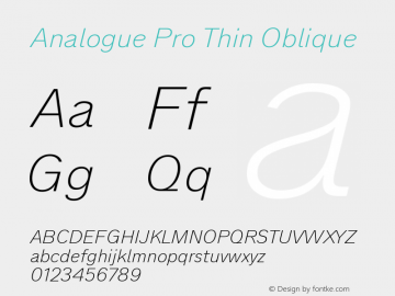 Analogue Pro Thin Oblique Version 7.001 | FøM Fix图片样张