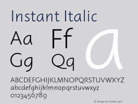 Instant-Quick 2.1; ttfautohint (v1.8)图片样张