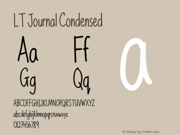 LT Journal Condensed Version 1.000 | FøM Fix图片样张