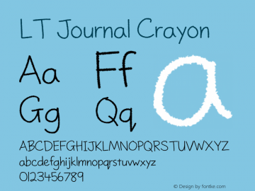 LT Journal Crayon Version 1.000 | FøM Fix图片样张