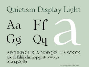 Quietism Display Light Version 1.001图片样张