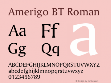 Amerigo BT Roman Version 1.01 emb4-OT图片样张