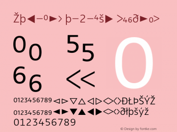 Zwo-Alt w-2-Exp Regular 4.313 Font Sample