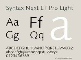SyntaxNextLTPro-Light Version 2.00图片样张