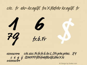 Market-RegularExpert Regular 001.000 Font Sample