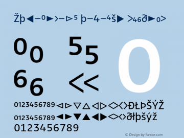 Zwo-Alt-LF w-4-Exp Regular 4.313 Font Sample