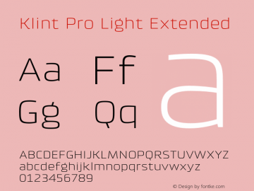 KlintPro-LightExt Version 1.00图片样张