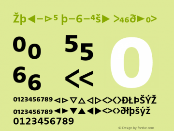 Zwo-LF w-6-Exp Regular 4.313 Font Sample