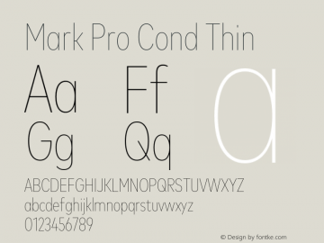 Mark Pro Cond Thin Version 7.60图片样张