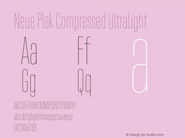 Neue Plak Compressed UltraLight Version 1.00, build 9, s3图片样张