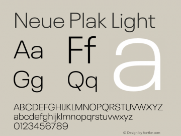 Neue Plak Light Version 1.00, build 9, s3图片样张