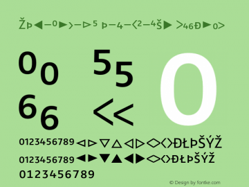 Zwo-Alt-LF w-4-SC-Exp Regular 4.313 Font Sample