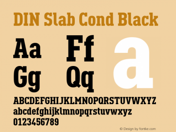 DIN Slab Cond Black Version 1.00图片样张